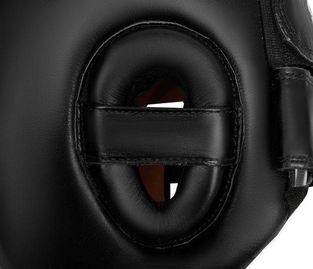 SPARTAN Head Guard – Hand-Crafted Padding in Premium Genuine Cowhide Leather