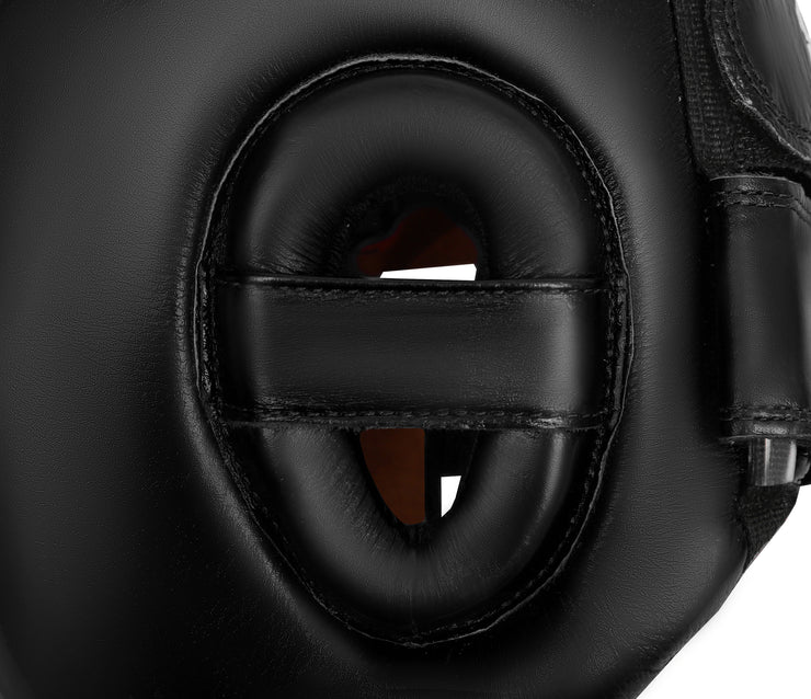 SPARTAN Head Guard – Hand-Crafted Padding in Premium Genuine Cowhide Leather