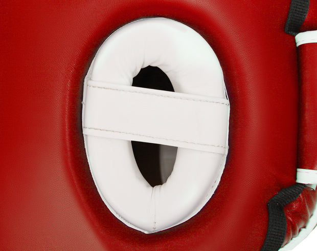 WIN Head Guard – High-Density Foam Padding for Kickboxing & Durable Synthetic Leather