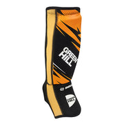 Shin Instep Pad MMA IMMAF-Approved Lightweight Elasticated Polyester Fabric