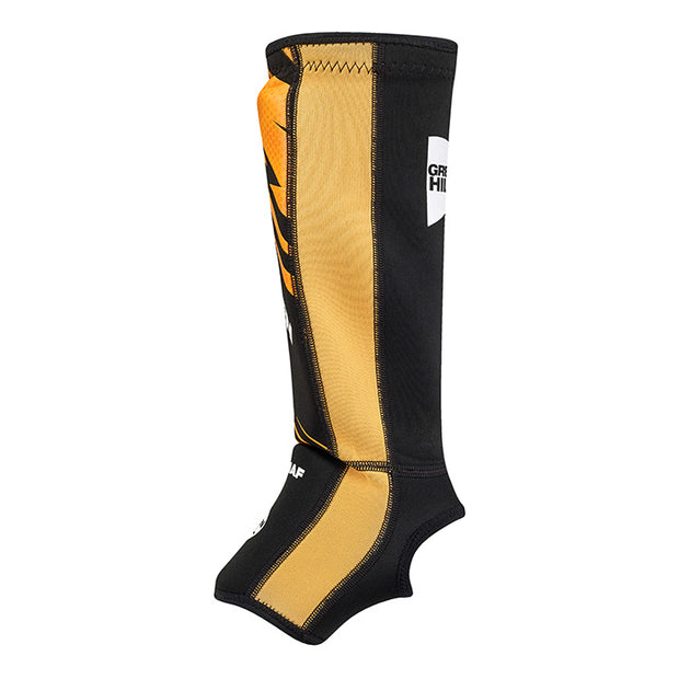 Shin Instep Pad MMA IMMAF-Approved Lightweight Elasticated Polyester Fabric