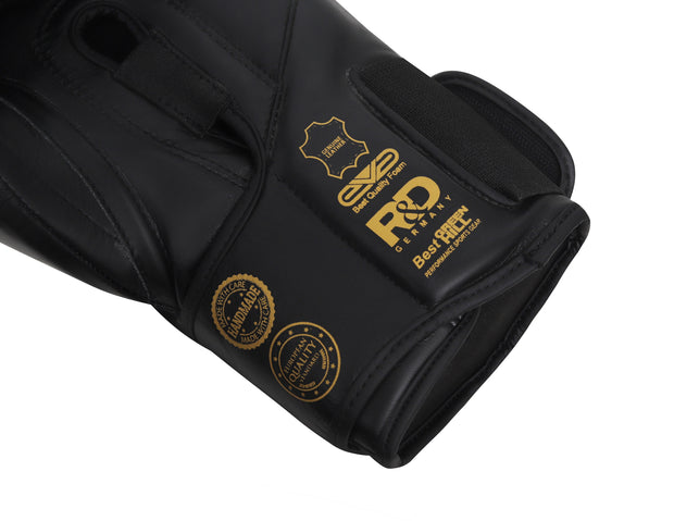 POWER PADDED Boxing Gloves – Premium-Quality Genuine Leather for Kickboxing and Sparring