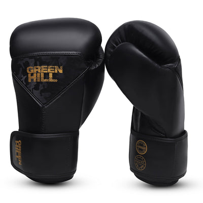 POWER PADDED Boxing Gloves – Premium-Quality Genuine Leather for Kickboxing and Sparring