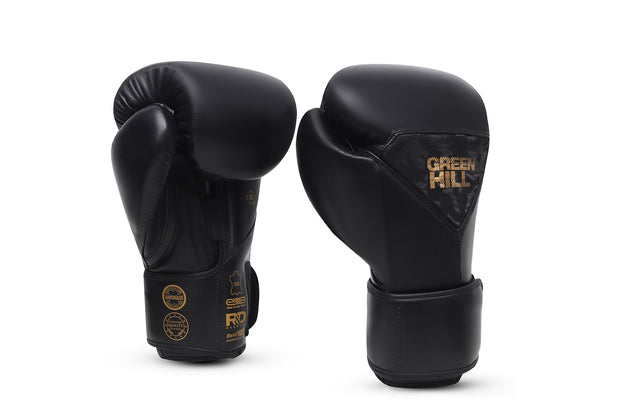 POWER PADDED Boxing Gloves – Premium-Quality Genuine Leather for Kickboxing and Sparring