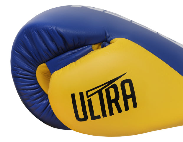 ULTRA Boxing Gloves – Professional Quality, Premium Genuine Leather with Superior Anti-Shock Padding