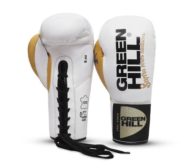 ARES Professional Boxing Gloves – Horsehair Padding, 100% Calf Leather