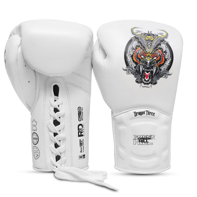DRAGON FORCE Boxing Gloves – High-Quality Genuine Leather for Training, Punching & Sparring