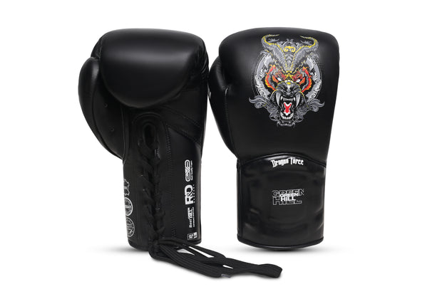 DRAGON FORCE Boxing Gloves – High-Quality Genuine Leather for Training, Punching & Sparring