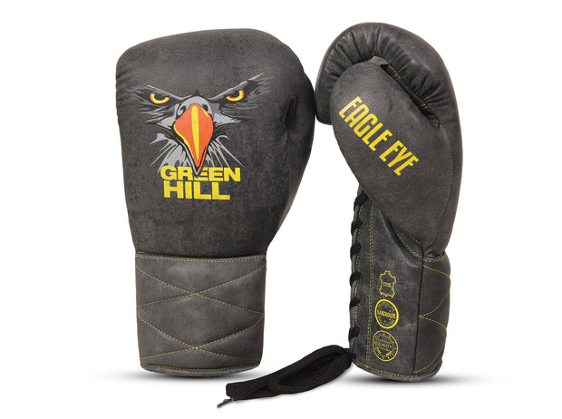 EAGLE EYE Boxing Gloves – Superior Thumb Padding, Premium-Quality Original Leather for Sparring
