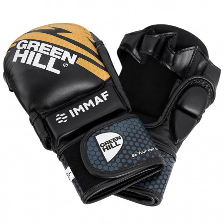 IMMAF Approved MMA Grappling Gloves – High-Quality Synthetic Leather for Training & Sparring  Alternate Op