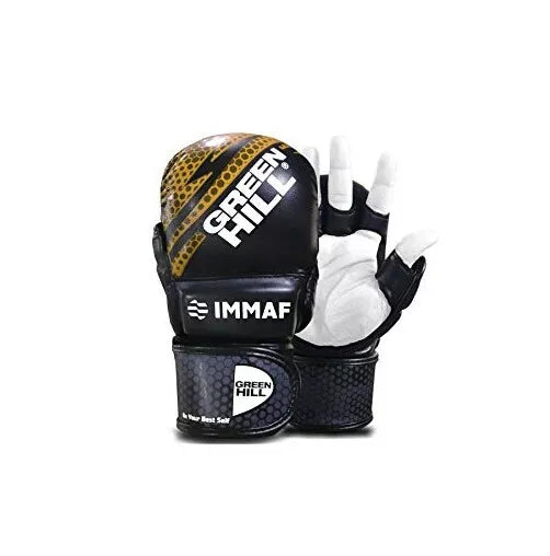 IMMAF Approved MMA Grappling Gloves – High-Quality Synthetic Leather for Training & Sparring  Alternate Op