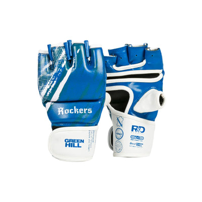 ROCKERS MMA Grappling Gloves – Genuine Leather for Training & Sparring