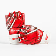 ROCKERS MMA Grappling Gloves – Genuine Leather for Training & Sparring