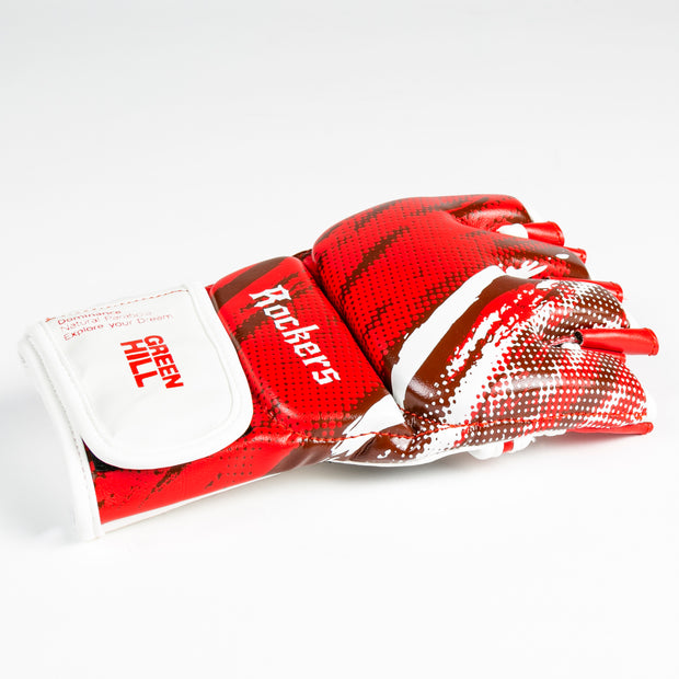 ROCKERS MMA Grappling Gloves – Genuine Leather for Training & Sparring