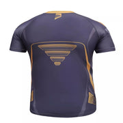 IMMAF Approved MMA Rash Guard – Half Sleeves, Premium Quality Lycra Polyester