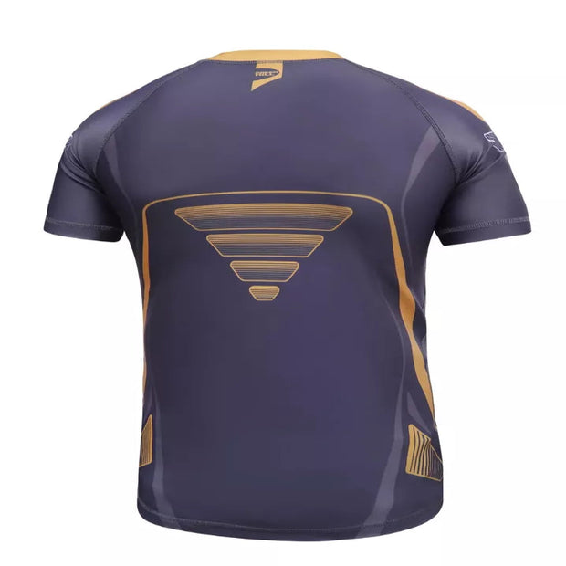 IMMAF Approved MMA Rash Guard – Half Sleeves, Premium Quality Lycra Polyester