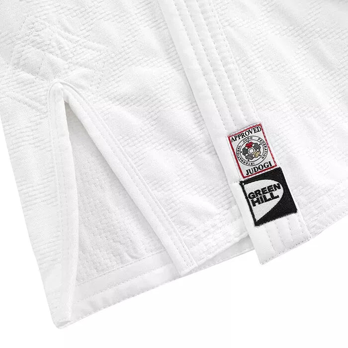 PROFESSIONAL IJF-Approved Judo Suit – Adult Double Weave 100% Cotton with Twill Zean Fabric Coat & Trousers