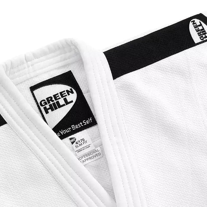 PROFESSIONAL IJF-Approved Judo Suit – Adult Double Weave 100% Cotton with Twill Zean Fabric Coat & Trousers