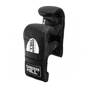 PRO FIAS MMA Punching Mitts – Genuine Leather with Elastic Cuffs for Grappling, Punching & Training