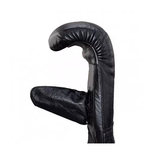 PRO FIAS MMA Punching Mitts – Genuine Leather with Elastic Cuffs for Grappling, Punching & Training