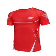 IMMAF Approved MMA Rash Guard – Half Sleeves, Premium Quality Lycra Polyester