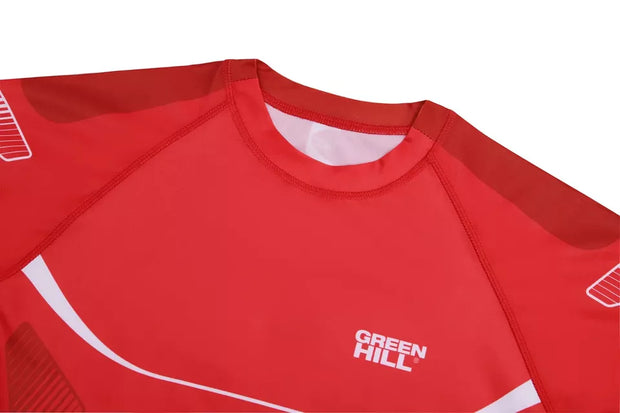 IMMAF Approved MMA Rash Guard – Half Sleeves, Premium Quality Lycra Polyester