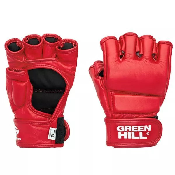 FIAS MMA Gloves – Genuine Buffalo Leather for Grappling, Kickboxing, Training, Sparring & Fight