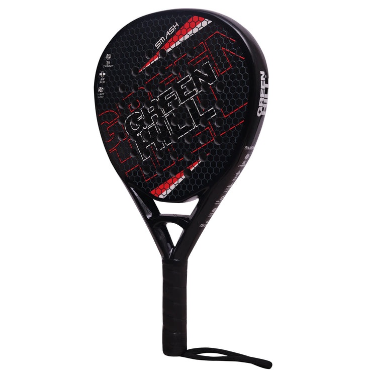 DIAMOND Premium SMASH Paddle Racket - 3K Carbon Face & EVA EV30 Core