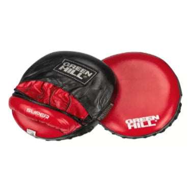SUPER Focus Mitts – Curved Design Pads for Boxing & MMA, Artificial Leather