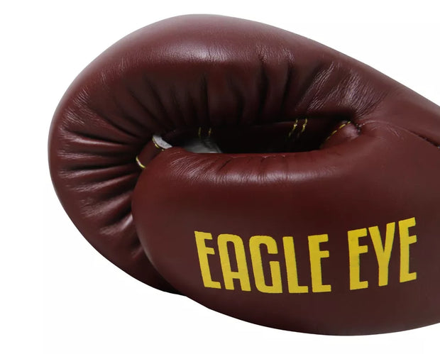 EAGLE EYE Boxing Gloves – Superior Thumb Padding, Premium-Quality Original Leather for Sparring