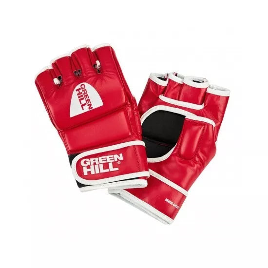 CAGE MMA Grappling Gloves – Genuine Leather for Training and Sparring
