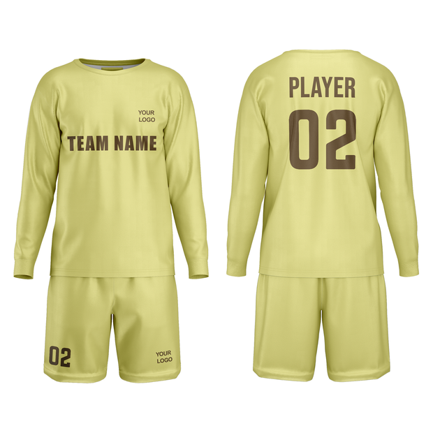Customizable Soccer Goalkeeper Uniform