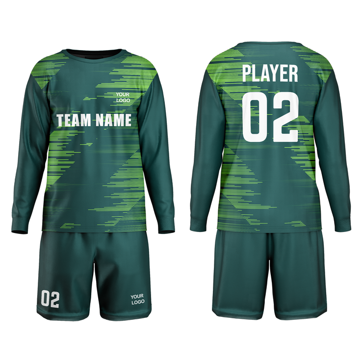 Customizable Soccer Goalkeeper Uniform