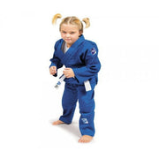 Kids Judo Suit – BLUE Uniform in 100% Cotton Twill Zean Fabric