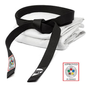IJF-Approved Judo BELT – 100% Cotton, High-Quality Black Belt for Competition
