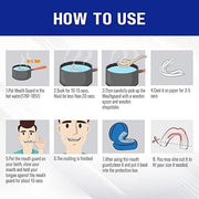 ADULT Mouth Guard – Transparent, Lightweight Rubber for Safe High-Impact Protection