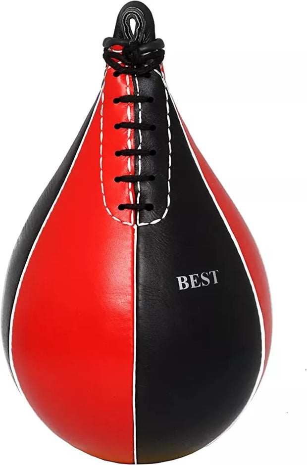 BEST Speed Ball – Genuine Cowhide Leather with KMT Finishing for Muay Thai Training