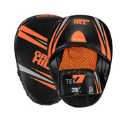 TEK-7 Focus Mitts – Curved Design with GEL-X Shock Absorbent Padding in Artificial Leather