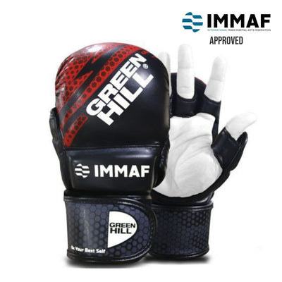 IMMAF Approved MMA Grappling Gloves – High-Quality Synthetic Leather for Training & Sparring  Alternate Op